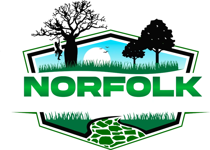 Norfolk tree service logo